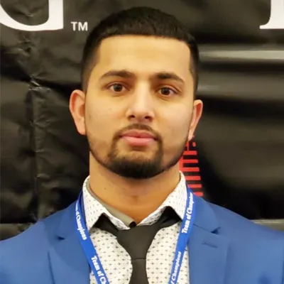 Portrait of Govinda Adhikari, Billing Administrator at Decent Home Care.